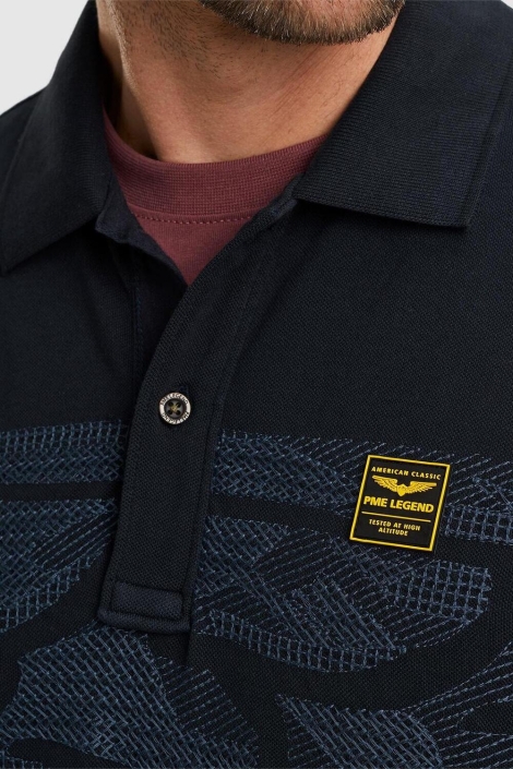 PME legend short sleeve polo pique embroidere